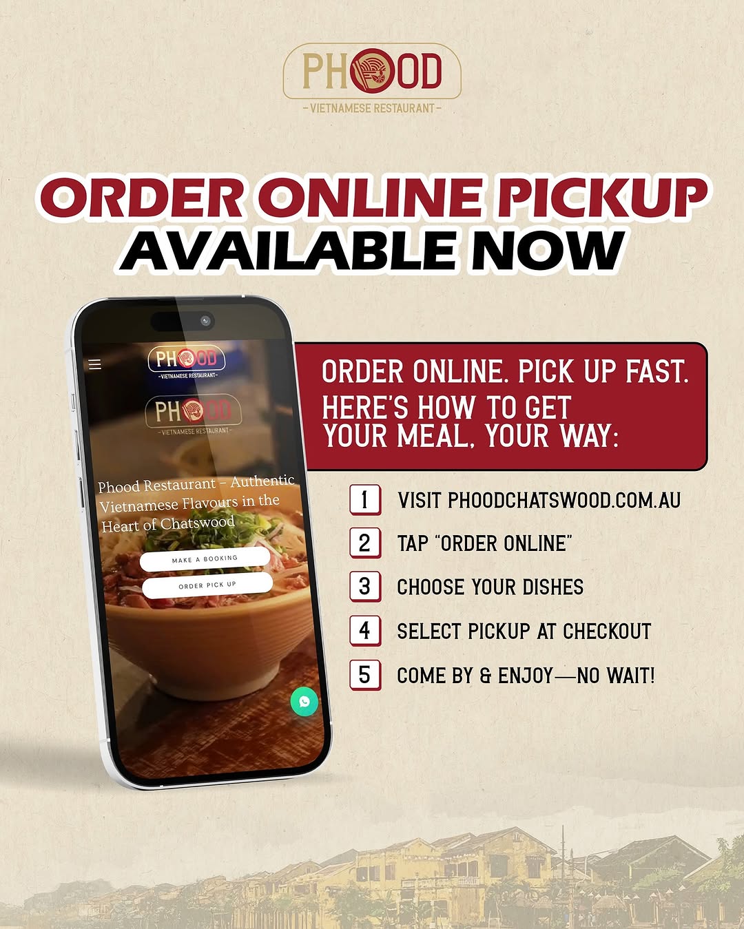 Tap. Pick. Eat. Online ordering is now live at Phood Chatswood. Choose your dishes, select pickup, and we’ll have it rea...